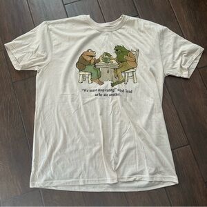 Frog and Toad Unisex T Shirt size XL